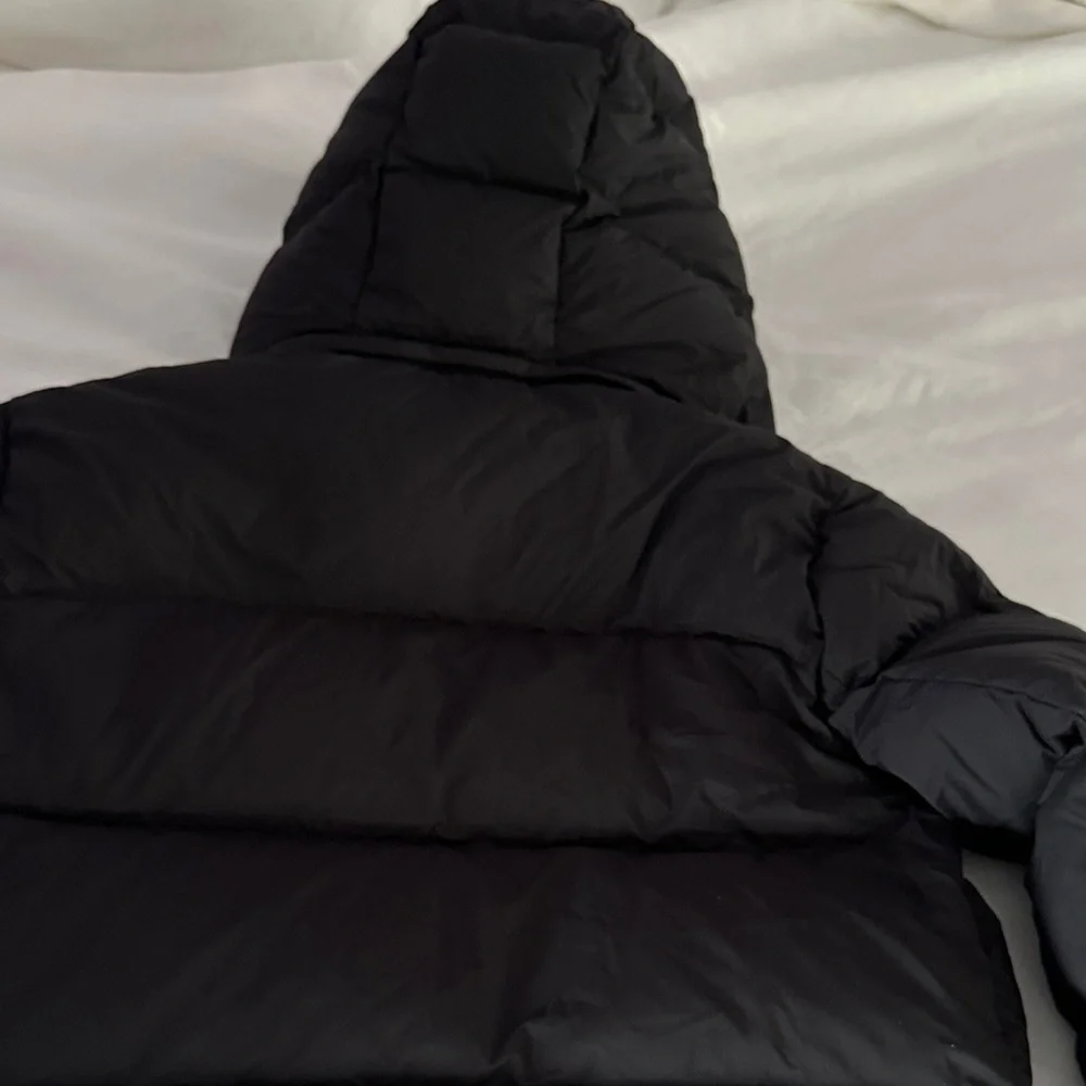 Aritzia Black Puffer Jacket shorty - Picture 4 of 7